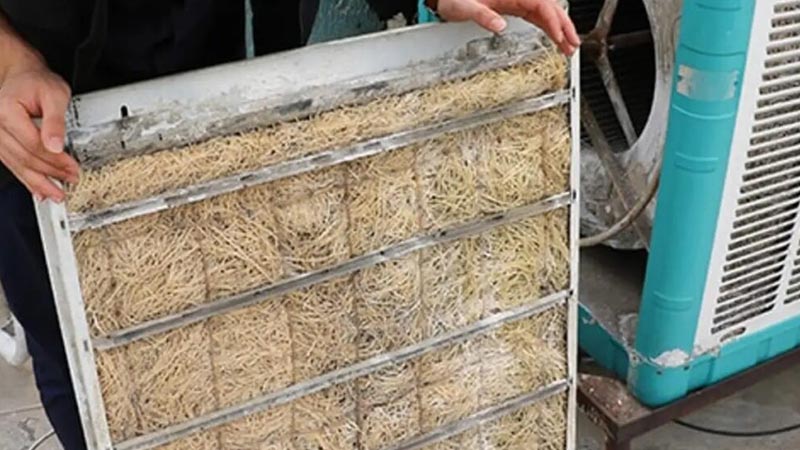 اندازه‌گیری پوشال‌های قدیمی برای فهمیدن اندازه پوشال