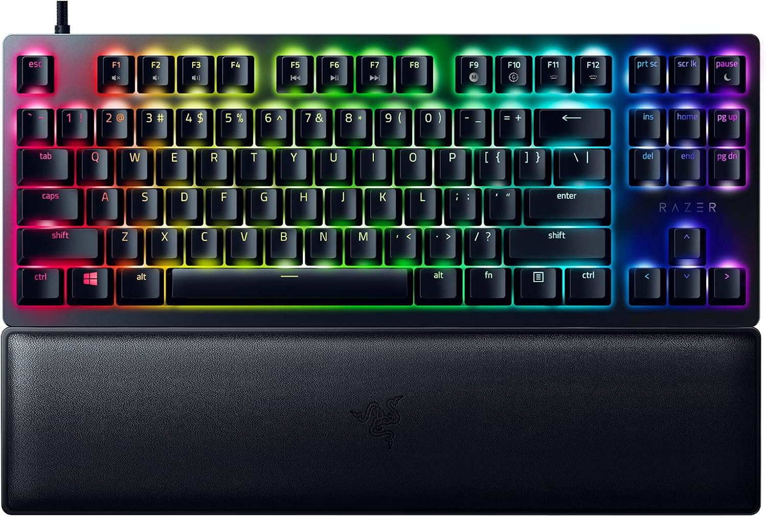 کیبورد گیمینگ ریزر مدل Huntsman V2 Tenkeyless