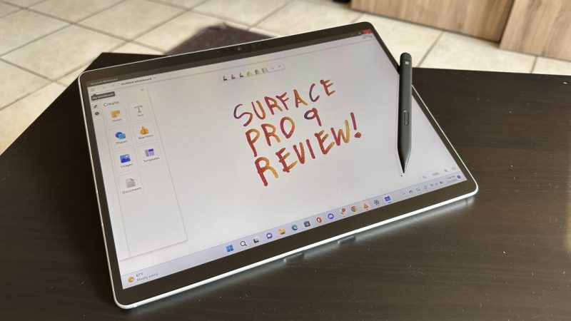 تبلت برای نقاشی Microsoft Surface Pro 9 