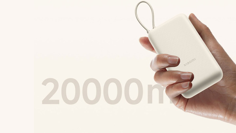 پاوربانک شیائومی مدل PB2030MI ظرفیت 20000 میلی آمپر ساعت توان 33 وات