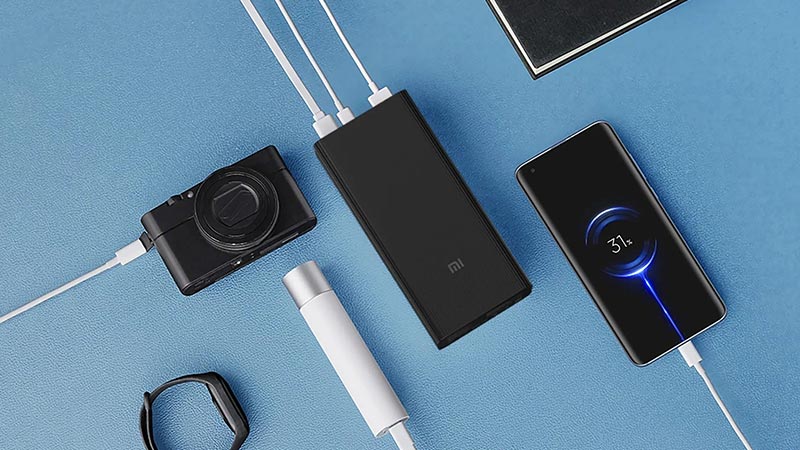 پاوربانک شیائومی مدل PB3018ZM ظرفیت 30000 میلی آمپر