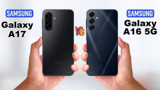 مقایسه گوشی گلکسی a17 با گوشی گلکسی a16
