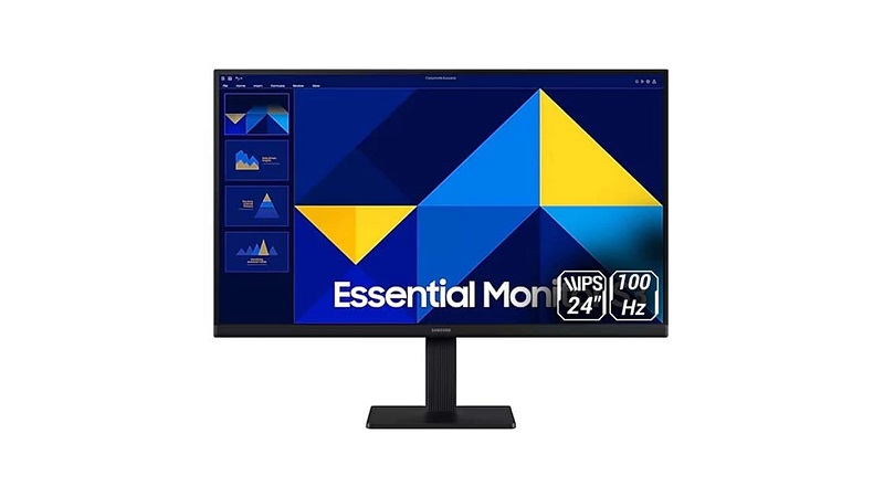 مانیتور سامسونگ مدل LS24D300GAMXUE سایز 24 اینچ