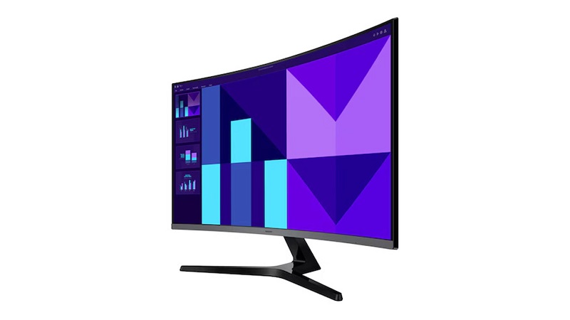 مانیتور خمیده سامسونگ مدل Essential S3 LS32D392GA سایز 32 اینچ