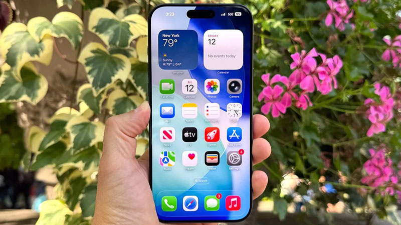 کیفیت نمایشگر گوشی iphone 17 pro max اپل