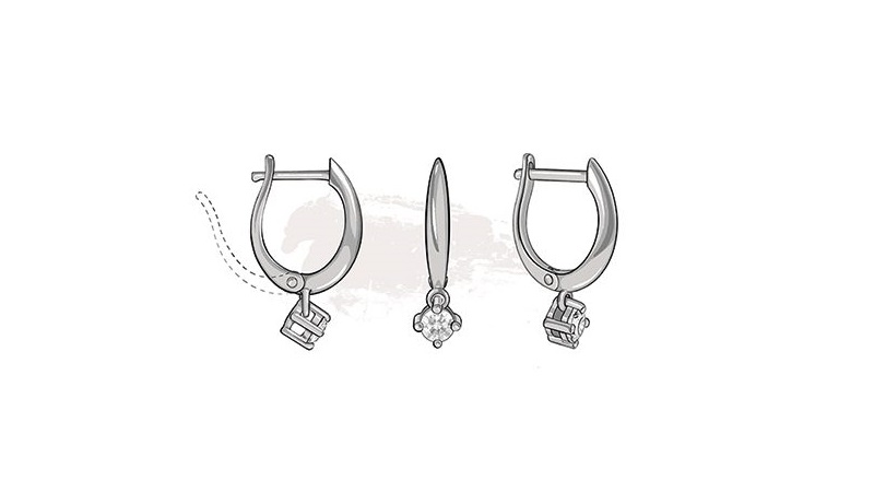 معرفی انواع قفل گوشواره