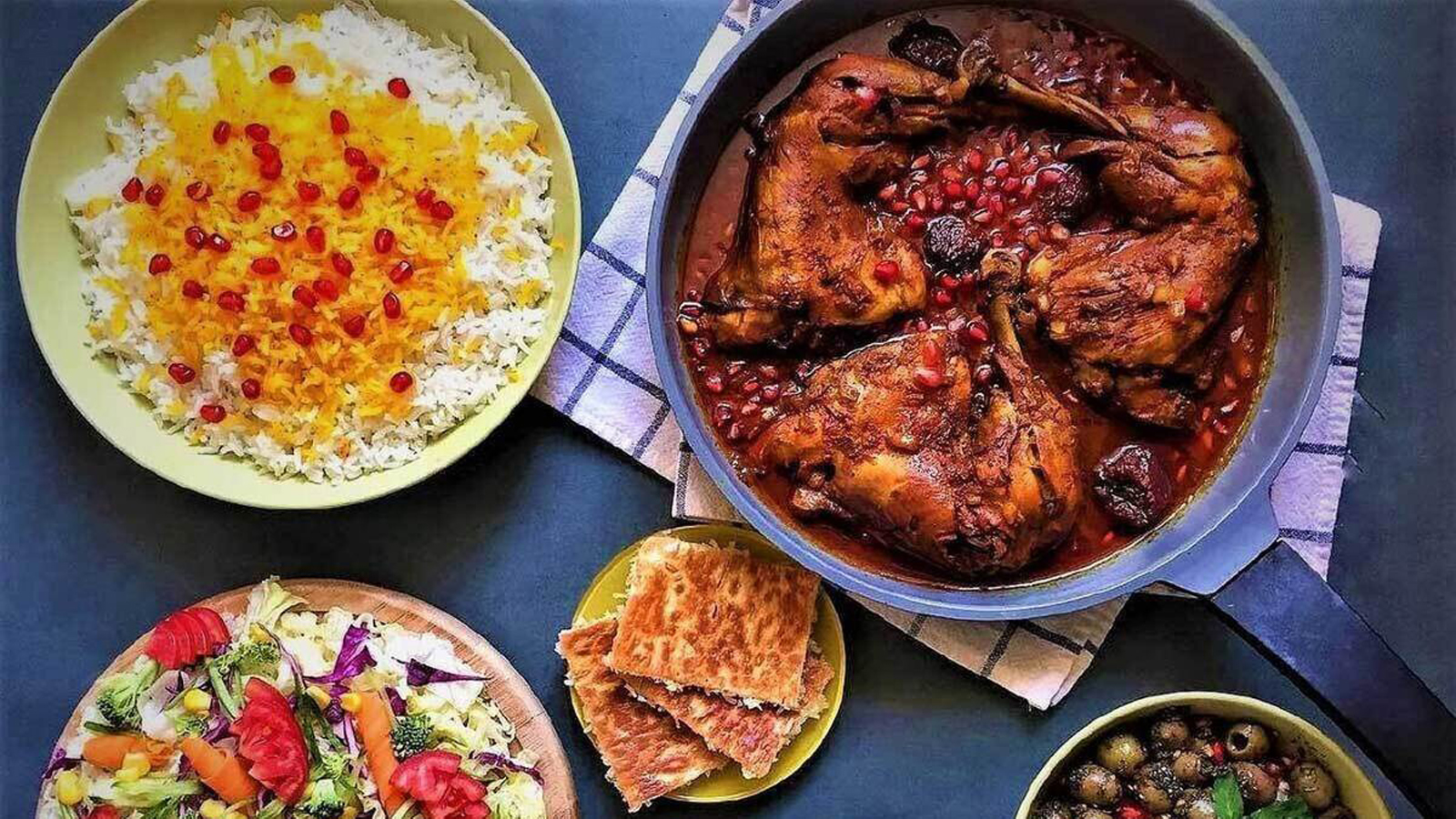 طرز تهیه مرغ ناردون مازندرانی🍗