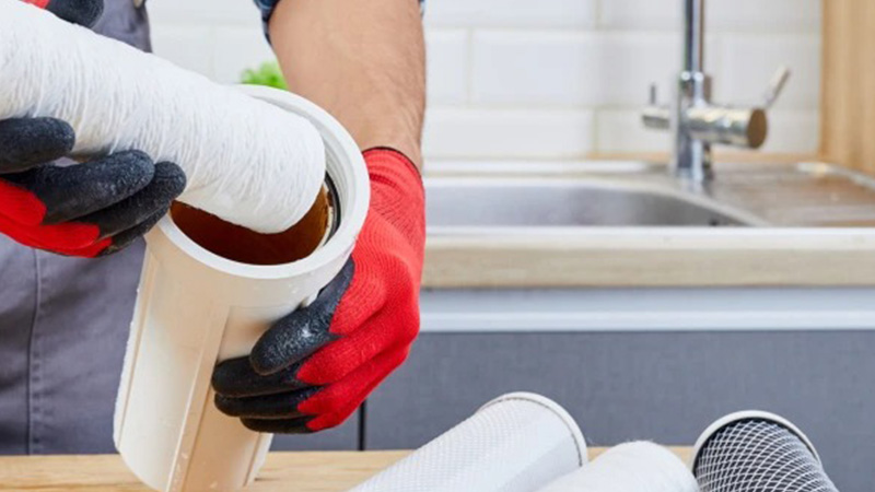 نحوه تعویض فیلتر تصفیه آب