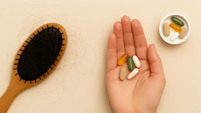 ریزش مو کمبود کدام ویتامین