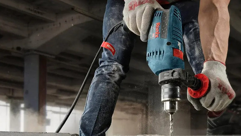 تفاوت دریل چکشی و گیربکسی از نظر عملکرد و کاربرد