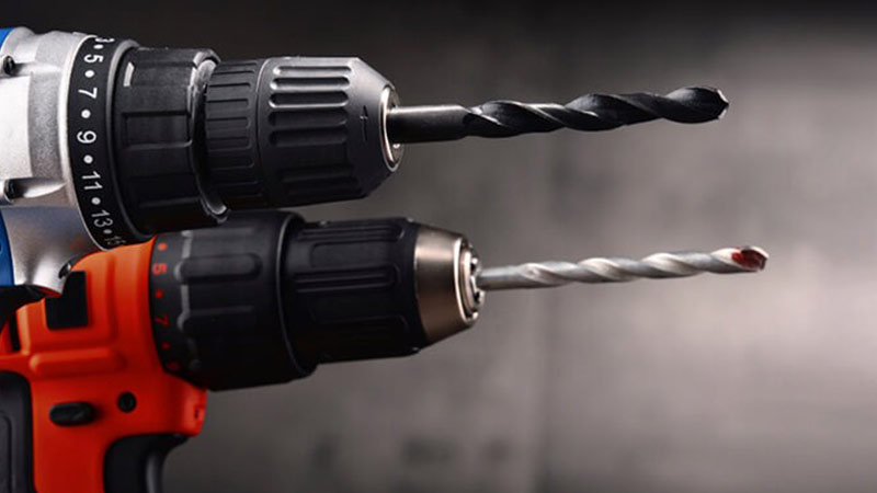 تفاوت دریل چکشی و گیربکسی