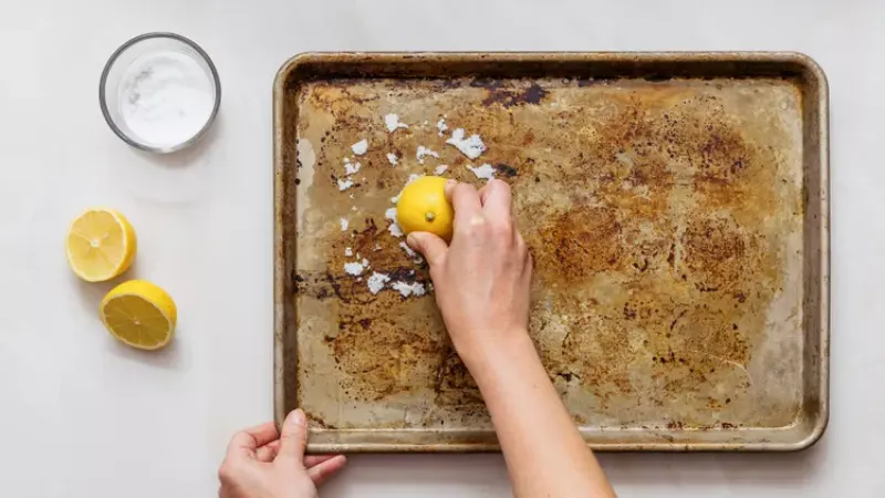 روش سفيد كردن داخل قابلمه روحي 