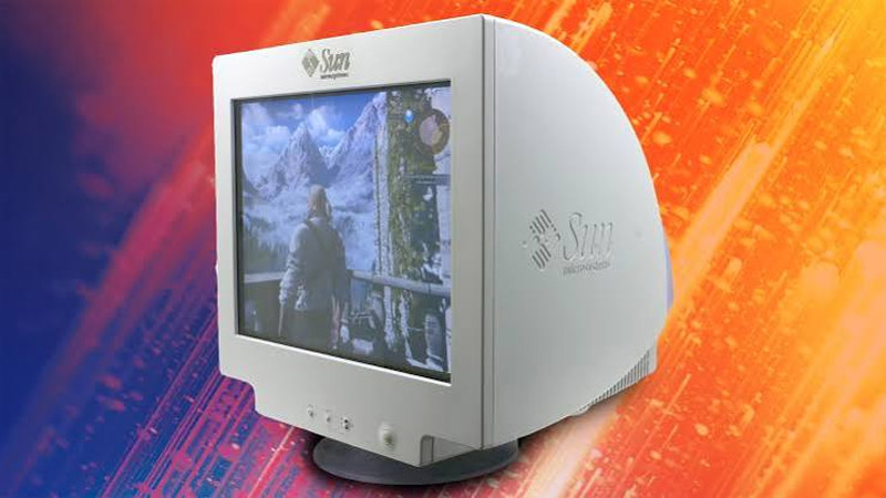 مانیتور crt