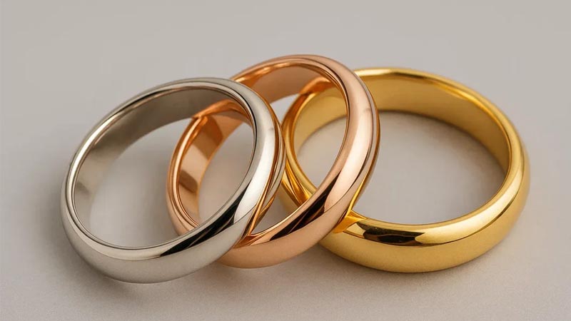 تفاوت طلای رز گلد و زرد