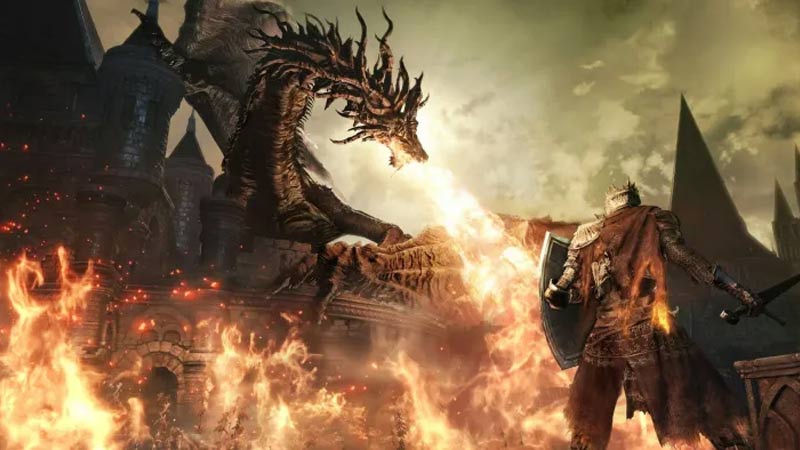 بازی Dark Souls در ژانر سولز لایک