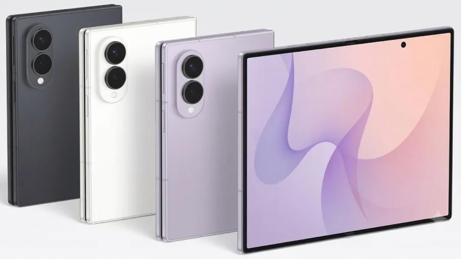 جدیدترین رندرهای Z Fold8 پیش از رونمایی!